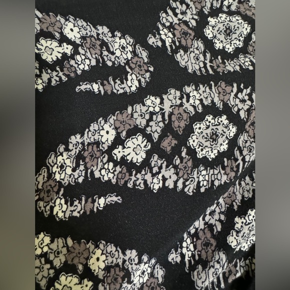 🖤 Knox Rose Boho Floral & Paisley Blouse - Picture 7 of 10